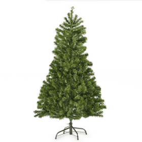 4.5' Hinged Tree With 200 Clear Lights-UL,Dia,32 (Color: green)