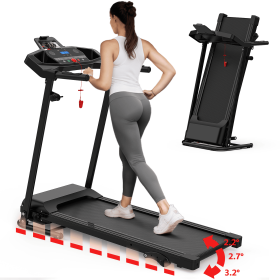 Treadmill JK1606-2 (Color: black)