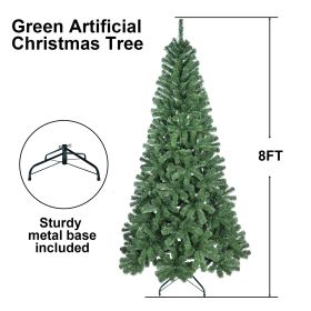 PVC Christmas Tree, Christmas Decorations (Option: 8FT)