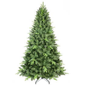 Artificial 6ft Green Christmas Tree With 1339PVC Hard Needle Mixed Branch Tips (Option: Style1)